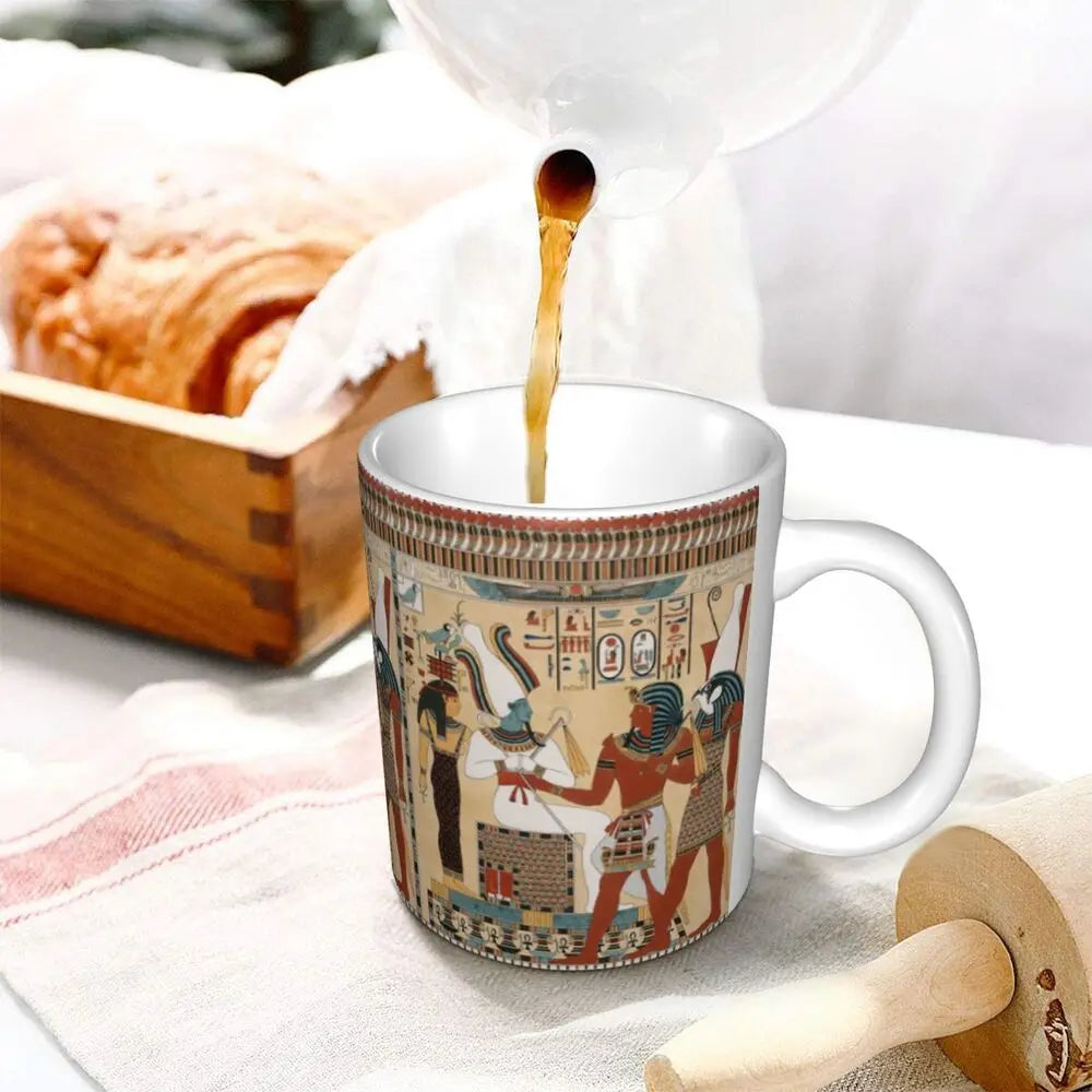 Keramik Mythologie Tasse – Handgriff Klassik Design