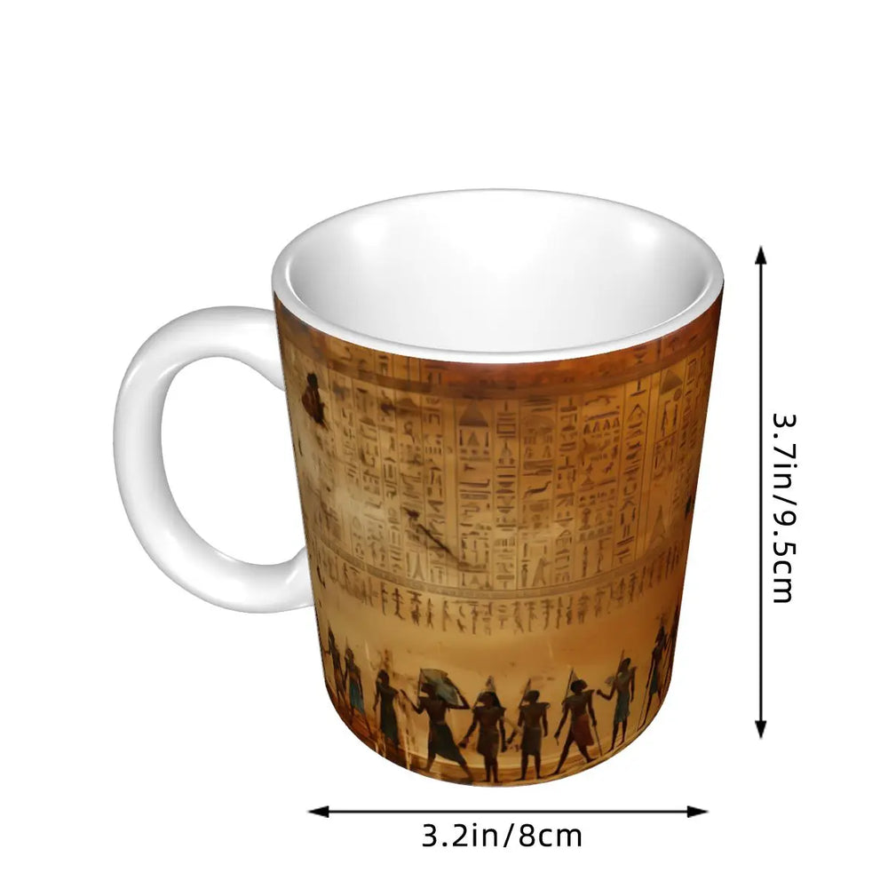 Keramik Mythologie Tasse – Handgriff Klassik Design