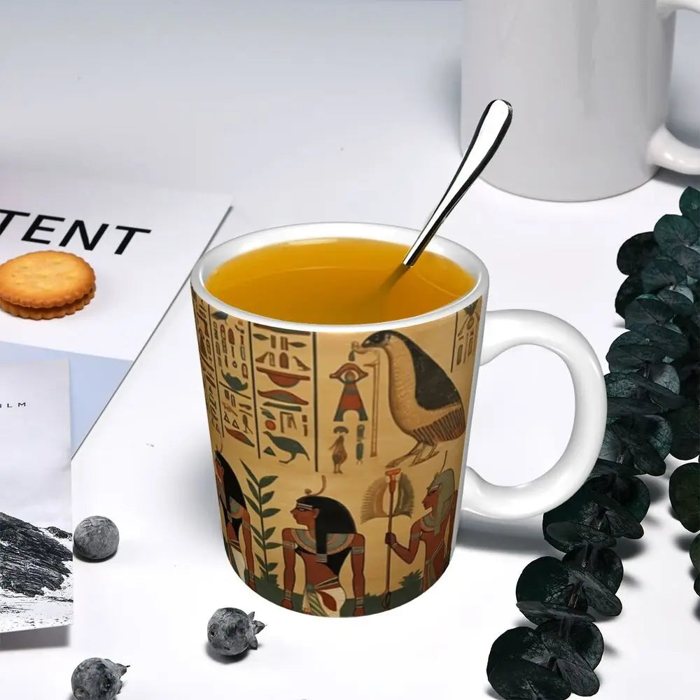 Keramik Mythologie Tasse – Handgriff Klassik Design