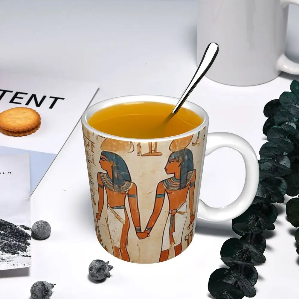 Keramik Mythologie Tasse – Handgriff Klassik Design