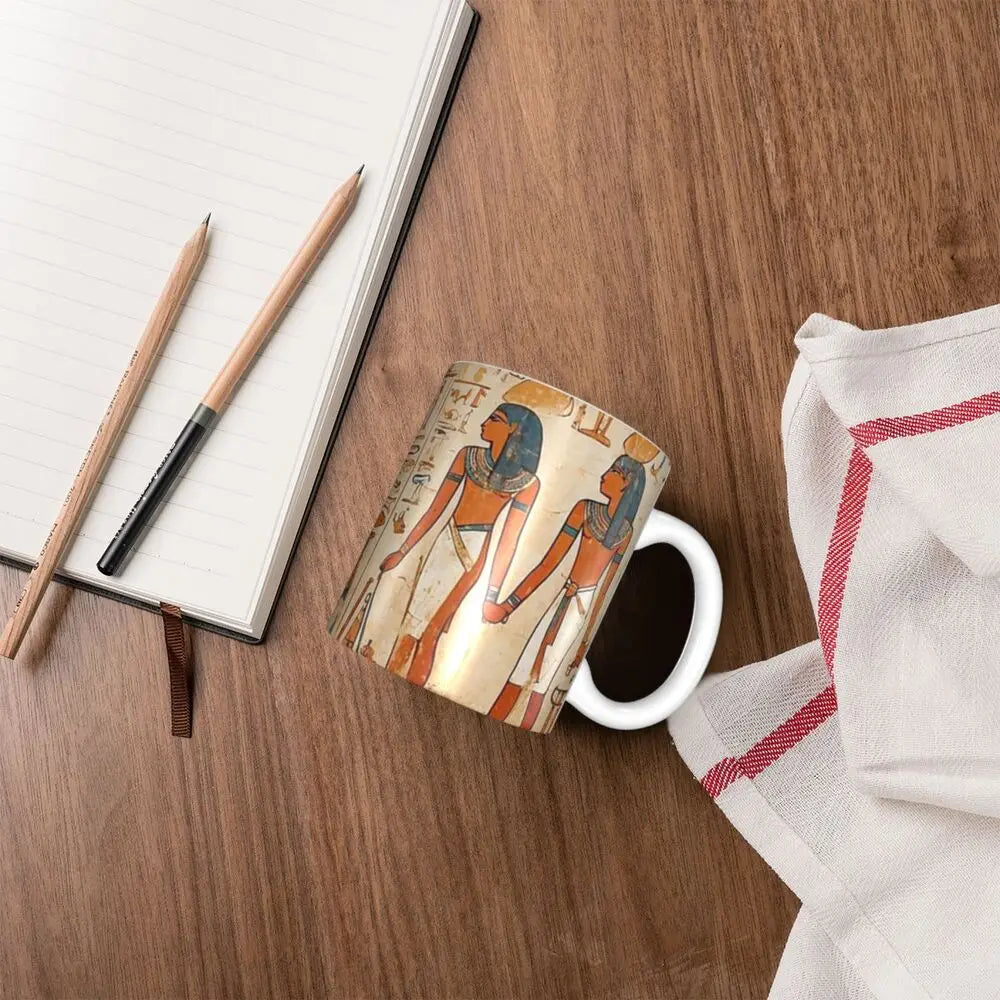 Keramik Mythologie Tasse – Handgriff Klassik Design