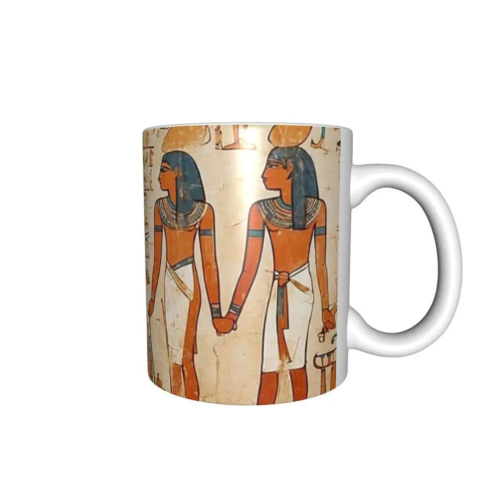 Keramik Mythologie Tasse – Handgriff Klassik Design