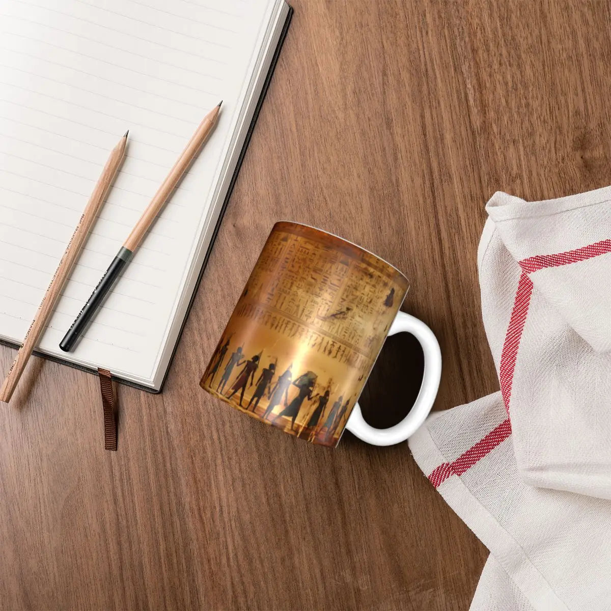 Keramik Mythologie Tasse – Handgriff Klassik Design