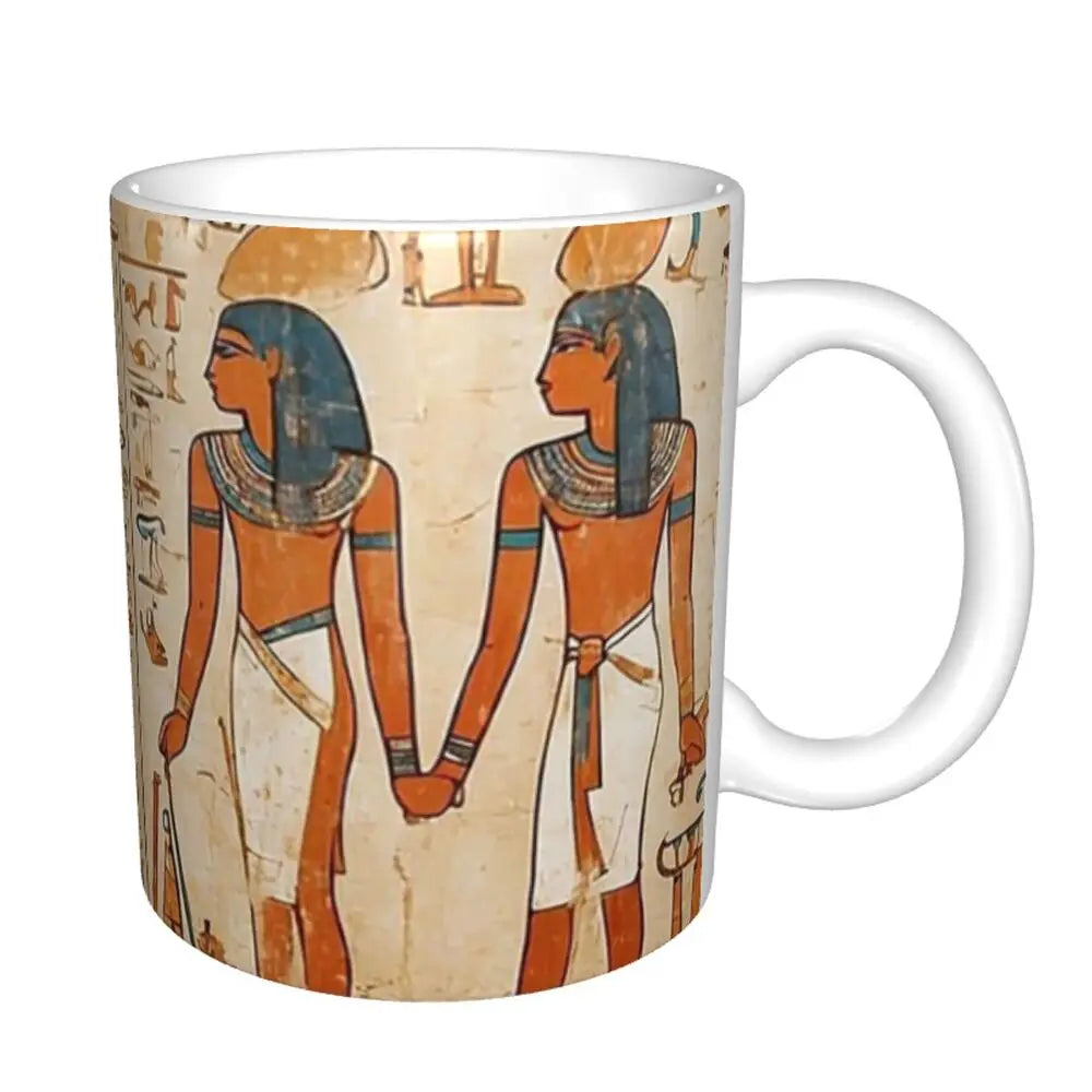 Keramik Mythologie Tasse – Handgriff Klassik Design