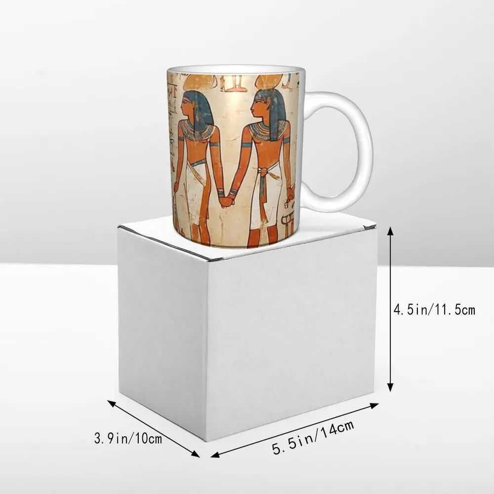 Keramik Mythologie Tasse – Handgriff Klassik Design