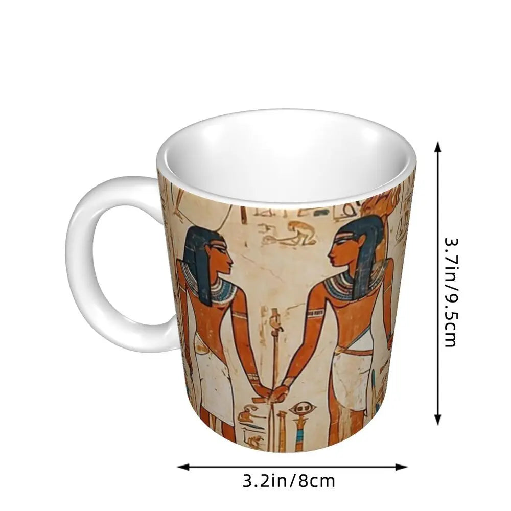Keramik Mythologie Tasse – Handgriff Klassik Design
