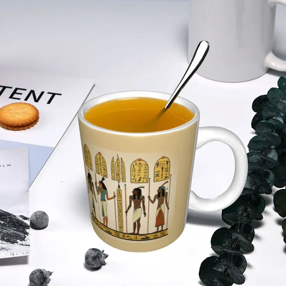 Keramik Mythologie Tasse – Handgriff Klassik Design