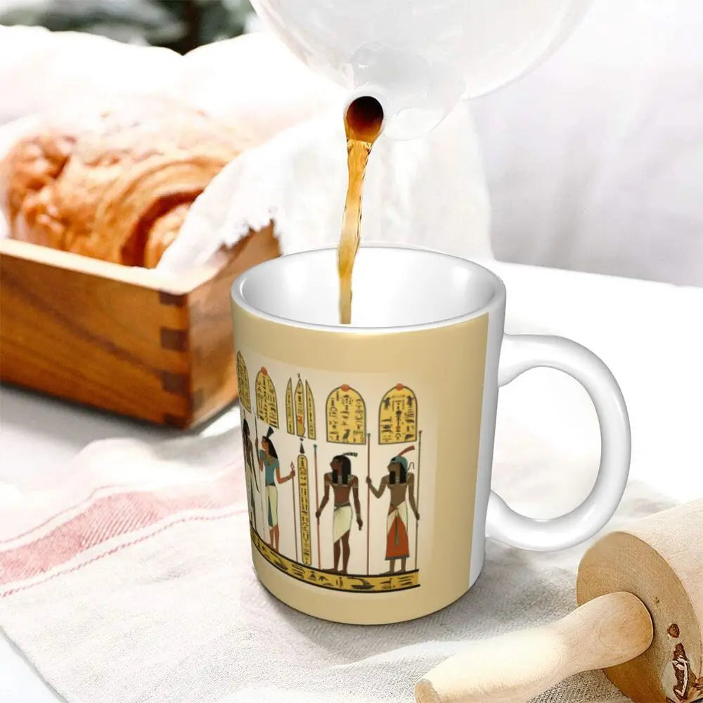 Keramik Mythologie Tasse – Handgriff Klassik Design