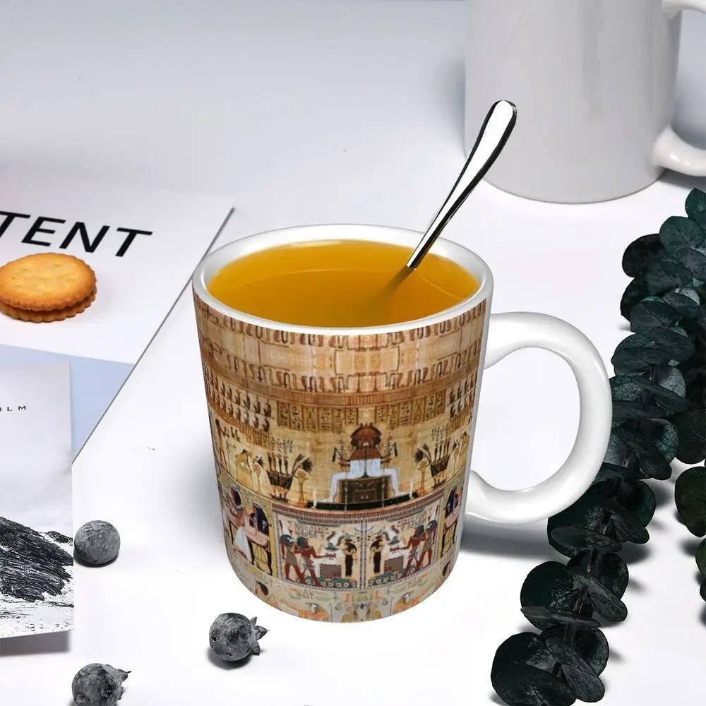 Keramik Mythologie Tasse – Handgriff Klassik Design