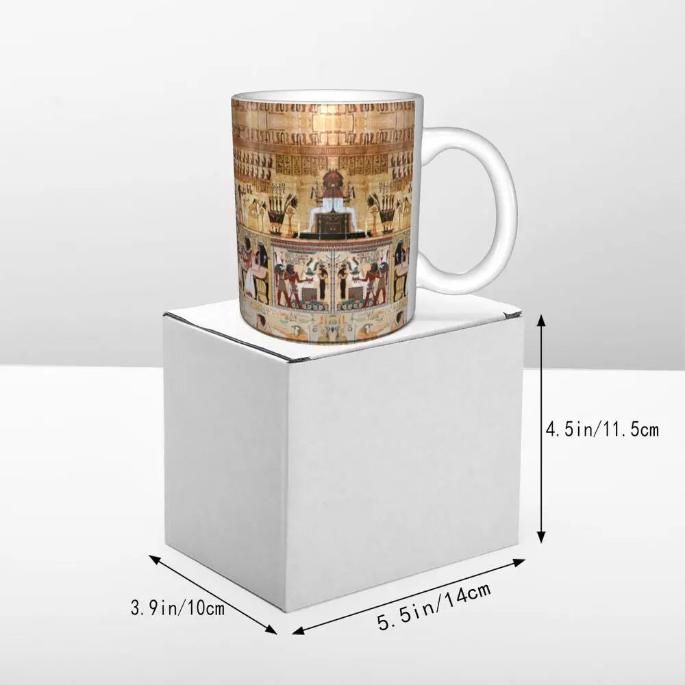 Keramik Mythologie Tasse – Handgriff Klassik Design