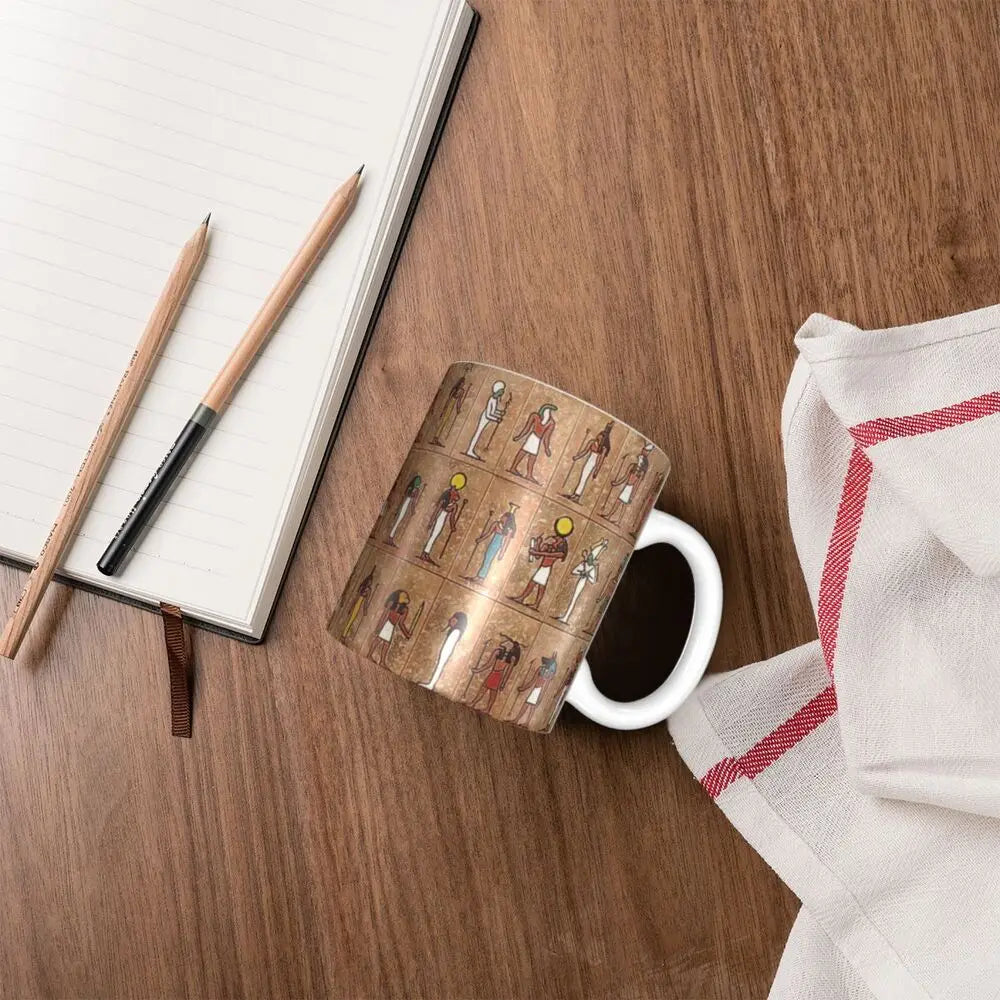 Keramik Mythologie Tasse – Handgriff Klassik Design