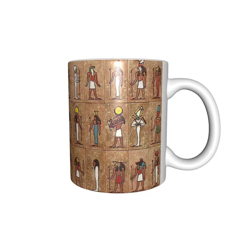 Keramik Mythologie Tasse – Handgriff Klassik Design