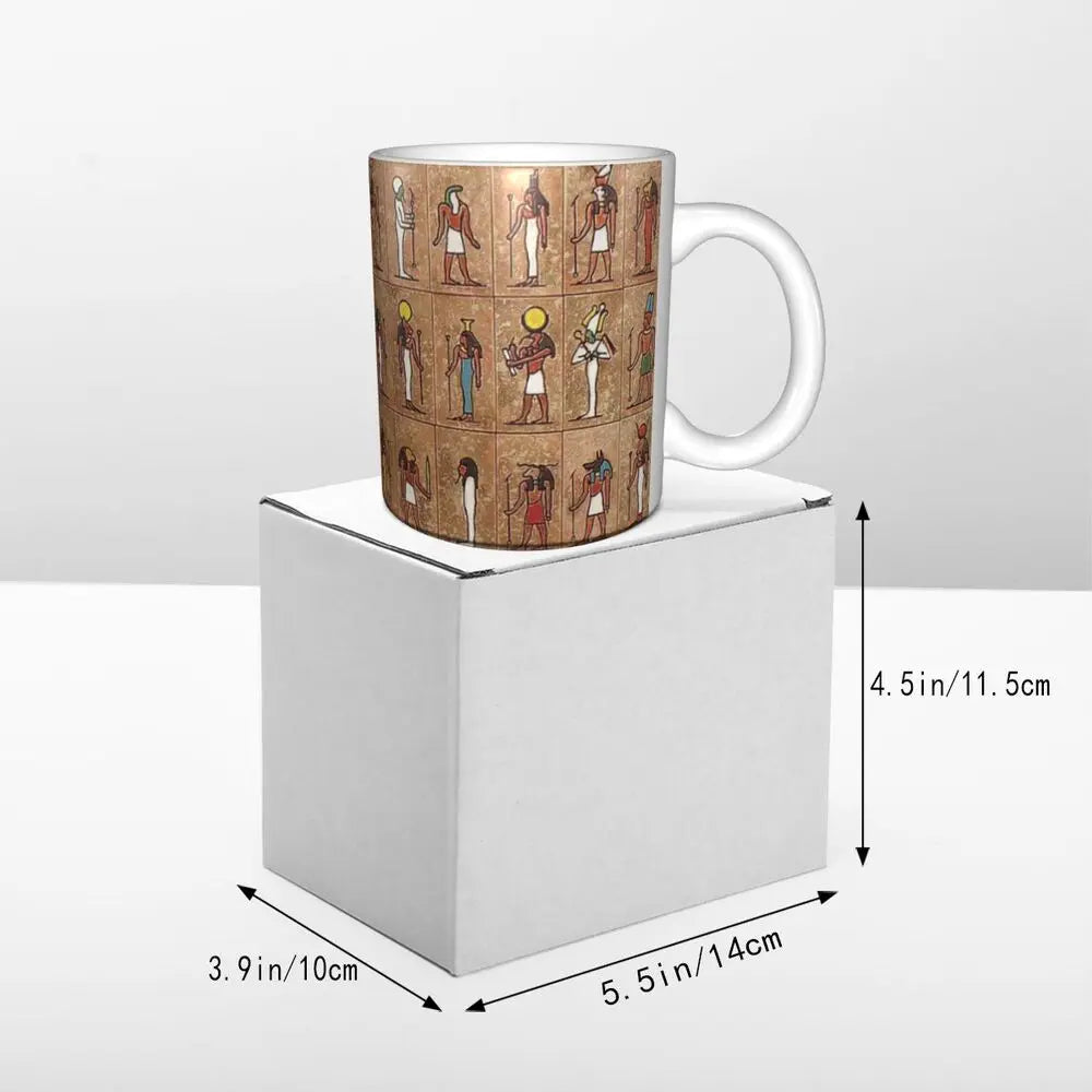 Keramik Mythologie Tasse – Handgriff Klassik Design