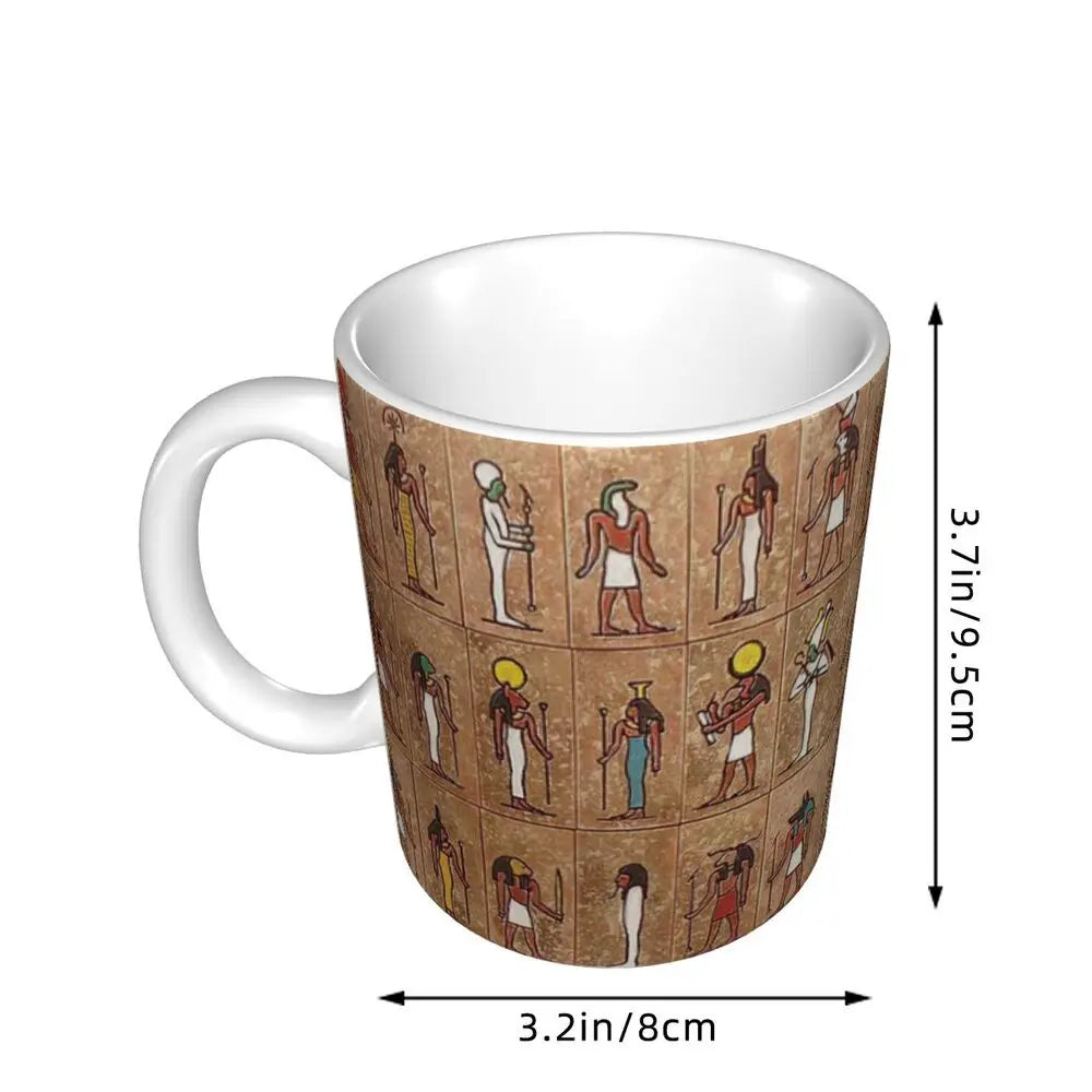 Keramik Mythologie Tasse – Handgriff Klassik Design