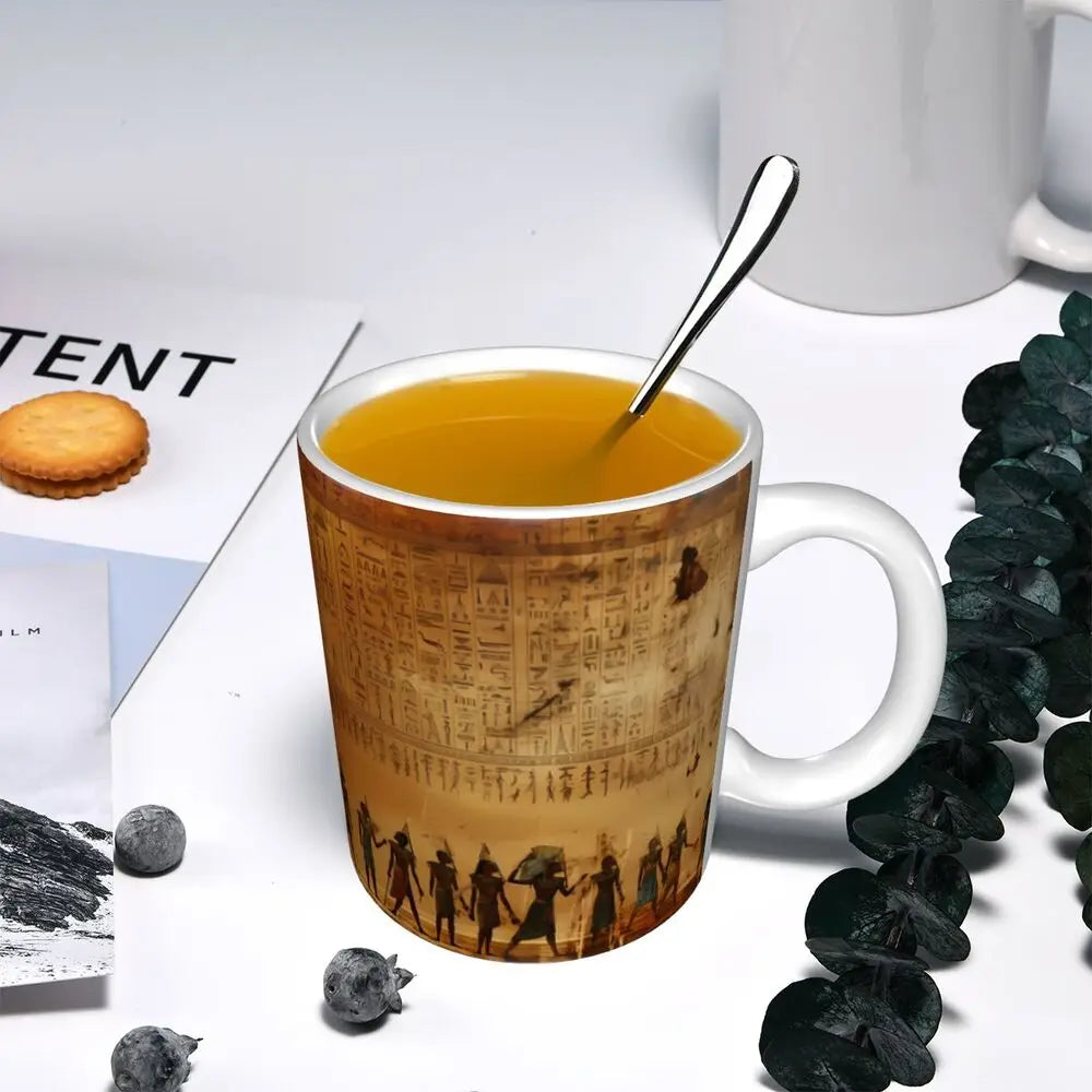 Keramik Mythologie Tasse – Handgriff Klassik Design