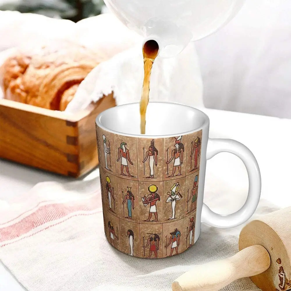 Keramik Mythologie Tasse – Handgriff Klassik Design