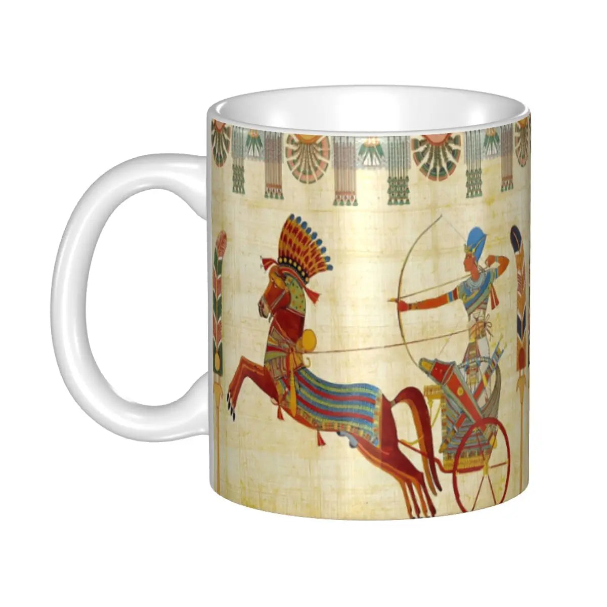 Keramik Mythologie Tasse – Handgriff Klassik Design