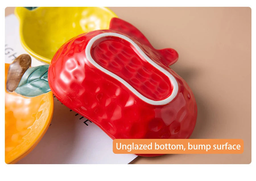 Keramik Saucenschale – Handbemalt – Blumenform