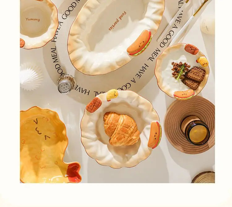 Keramik Schale – Cartoon Design 5.5-Zoll