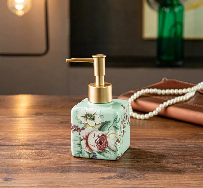 Keramik Seifenspender – Elegantes Design - 200ML Fassungsvermögen