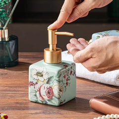 Keramik Seifenspender – Elegantes Design - 200ML Fassungsvermögen