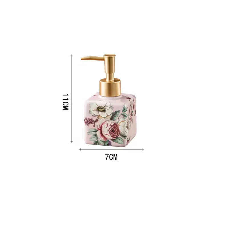 Keramik Seifenspender – Elegantes Design - 200ML Fassungsvermögen