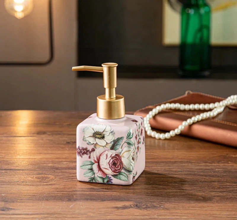 Keramik Seifenspender – Elegantes Design - 200ML Fassungsvermögen