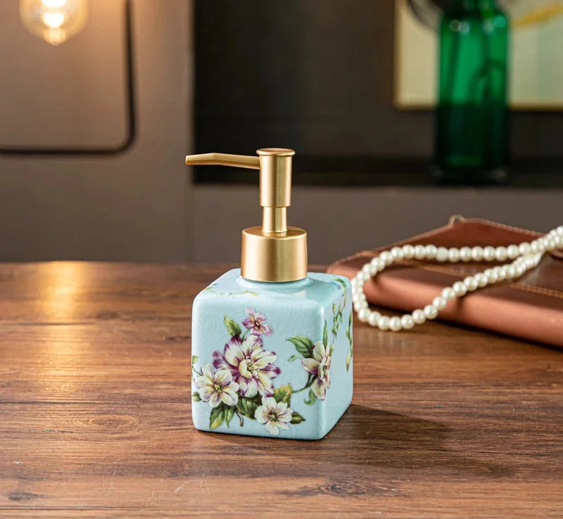 Keramik Seifenspender – Elegantes Design - 200ML Fassungsvermögen