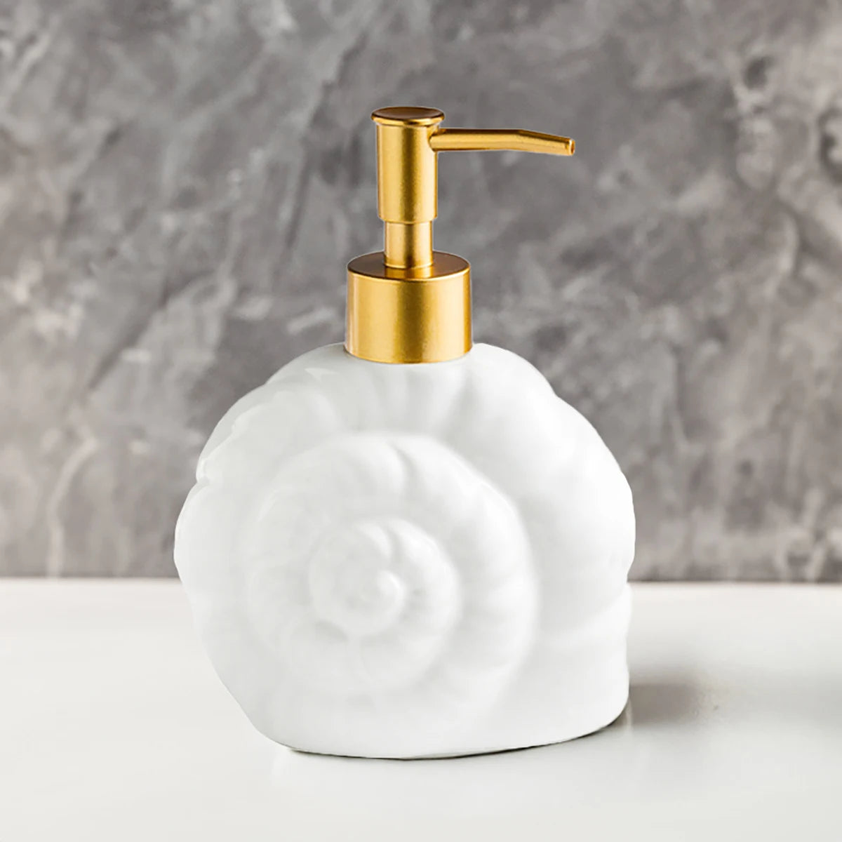 Keramik Seifenspender – Retro Ozean Stil, 18cm