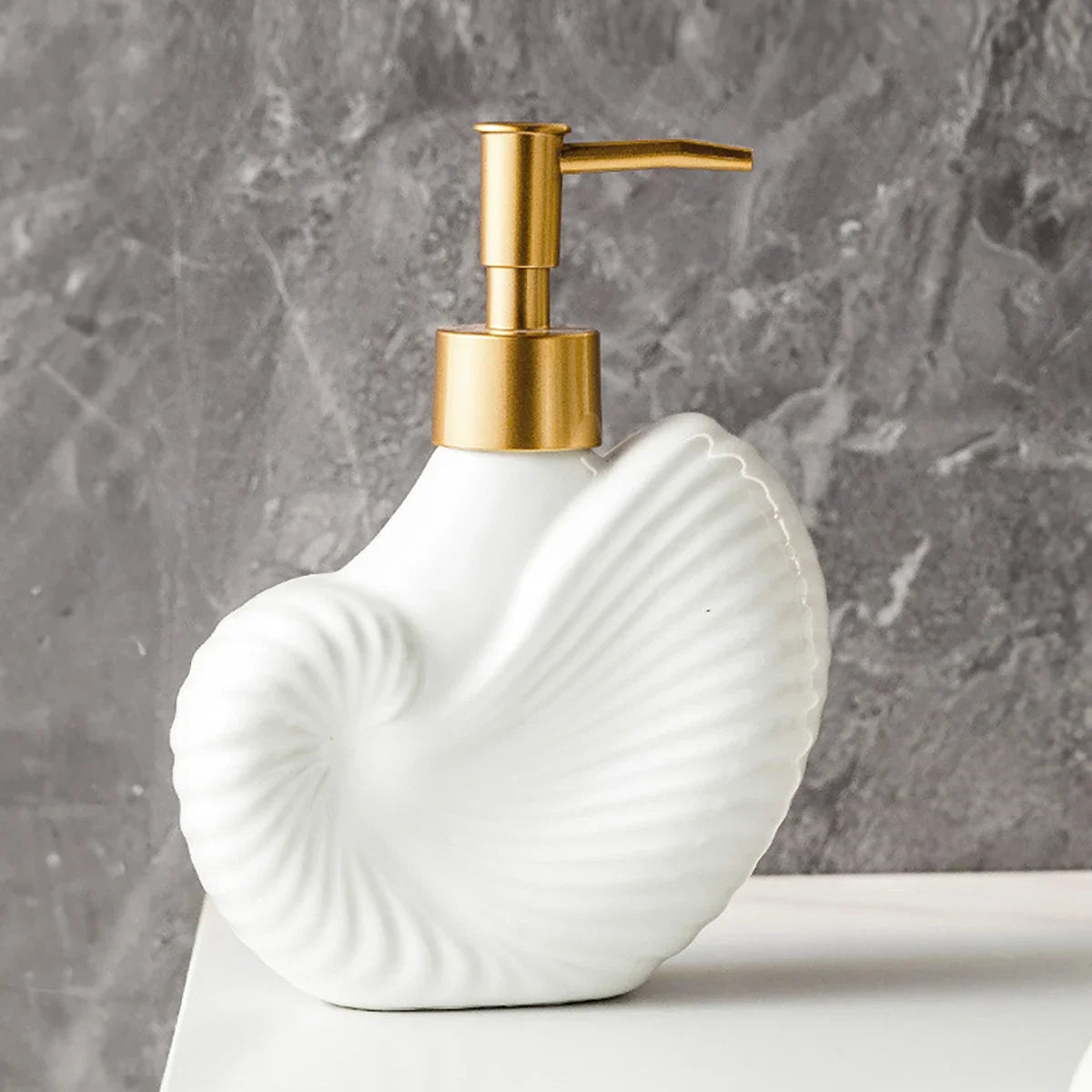 Keramik Seifenspender – Retro Ozean Stil, 18cm