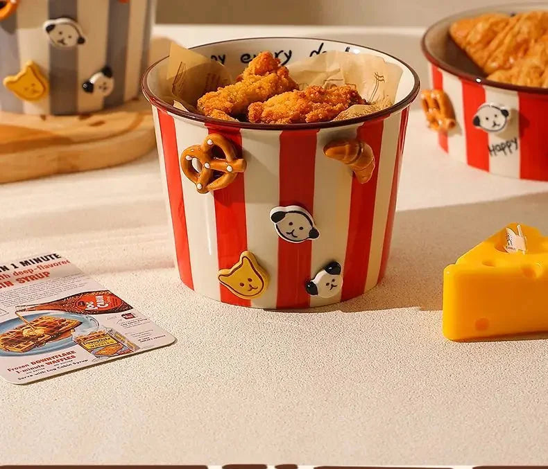 Keramik Snackschalen – Bone-China Design