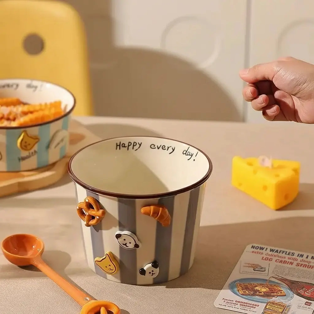 Keramik Snackschalen – Bone-China Design