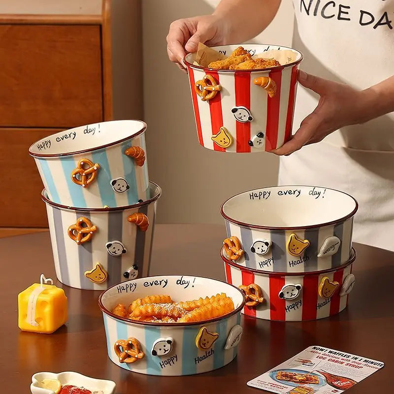 Keramik Snackschalen – Bone-China Design