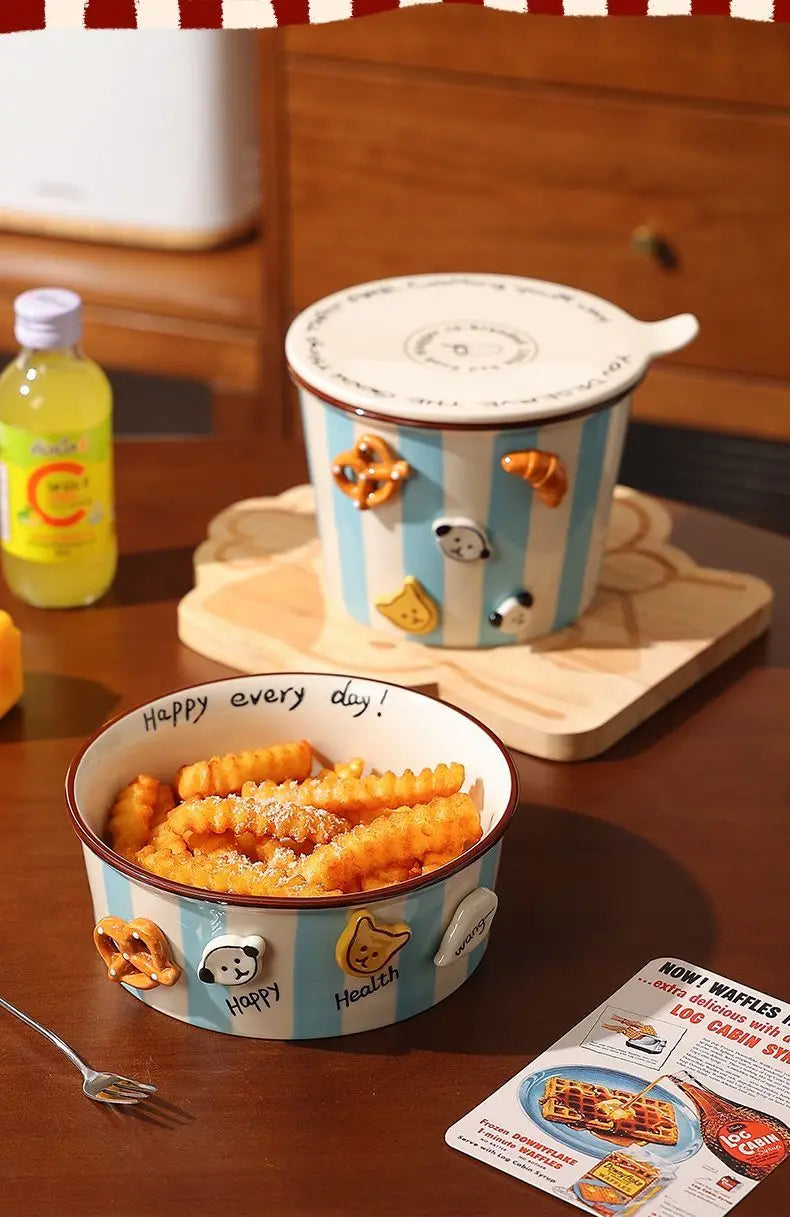 Keramik Snackschalen – Bone-China Design