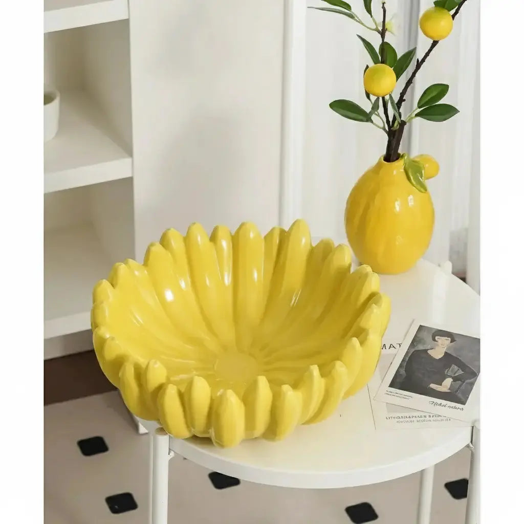 Keramik Snackteller - Nachhaltiges Design - Optimal für Zuhause