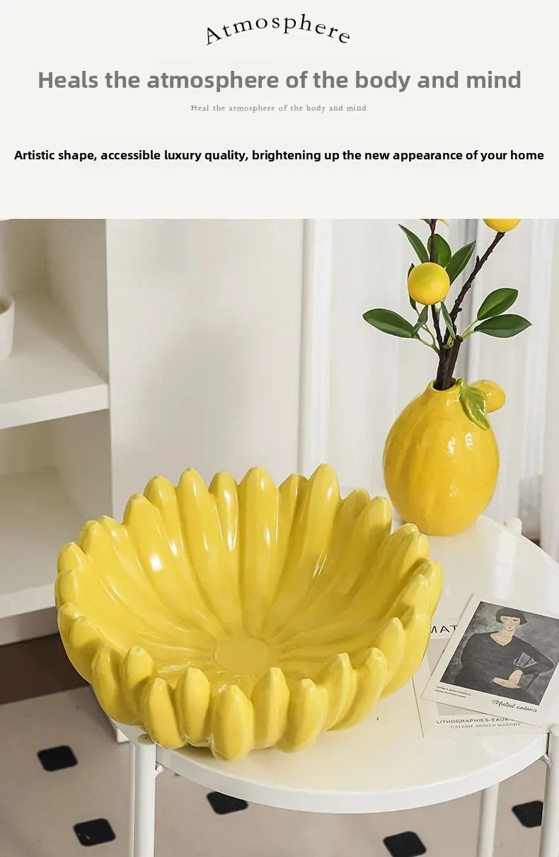 Keramik Snackteller - Nachhaltiges Design - Optimal für Zuhause