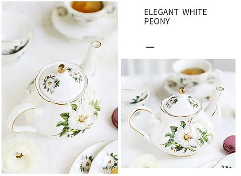 Keramik Teekanne – Moderner Stil 500ML