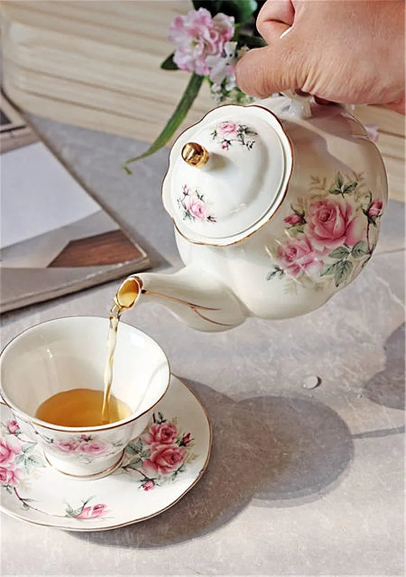 Keramik Teekanne – Moderner Stil 500ML