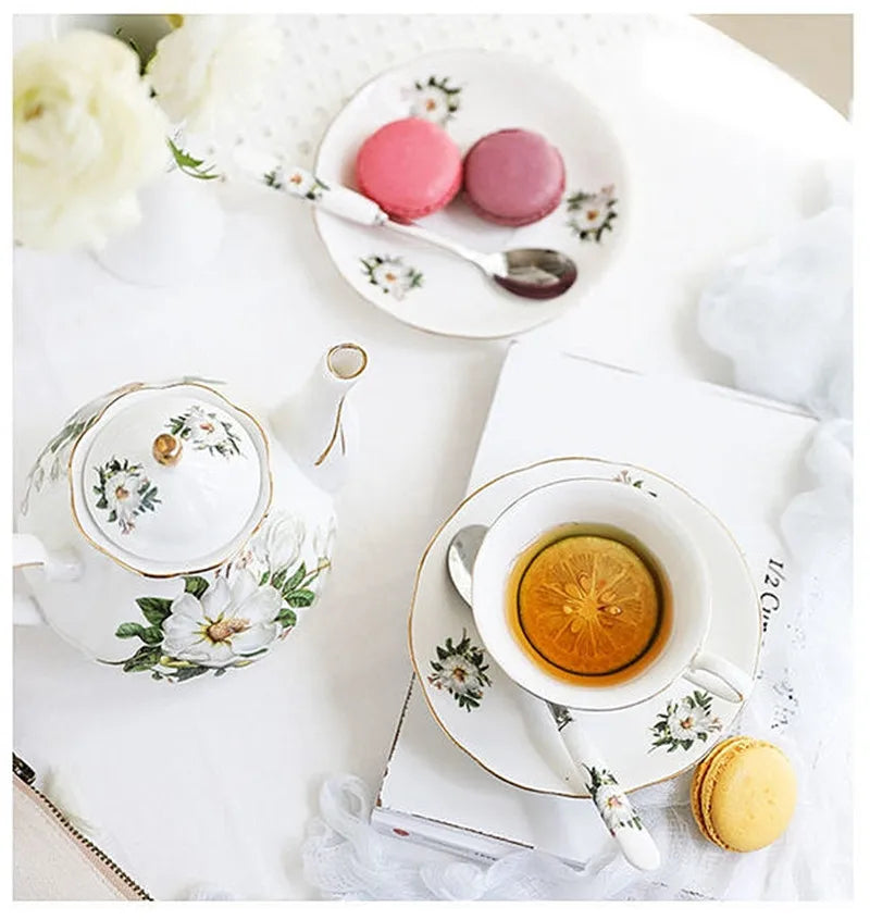 Keramik Teekanne – Moderner Stil 500ML