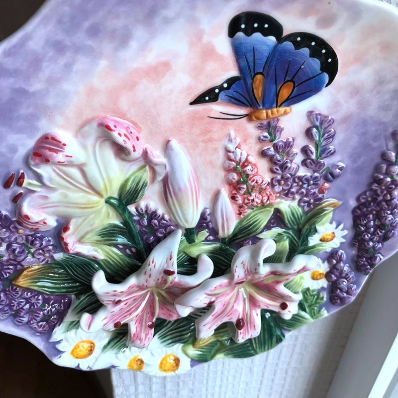 Keramik-Teeservice – 3D-Dekor-Design – Perfekt als Geschenk