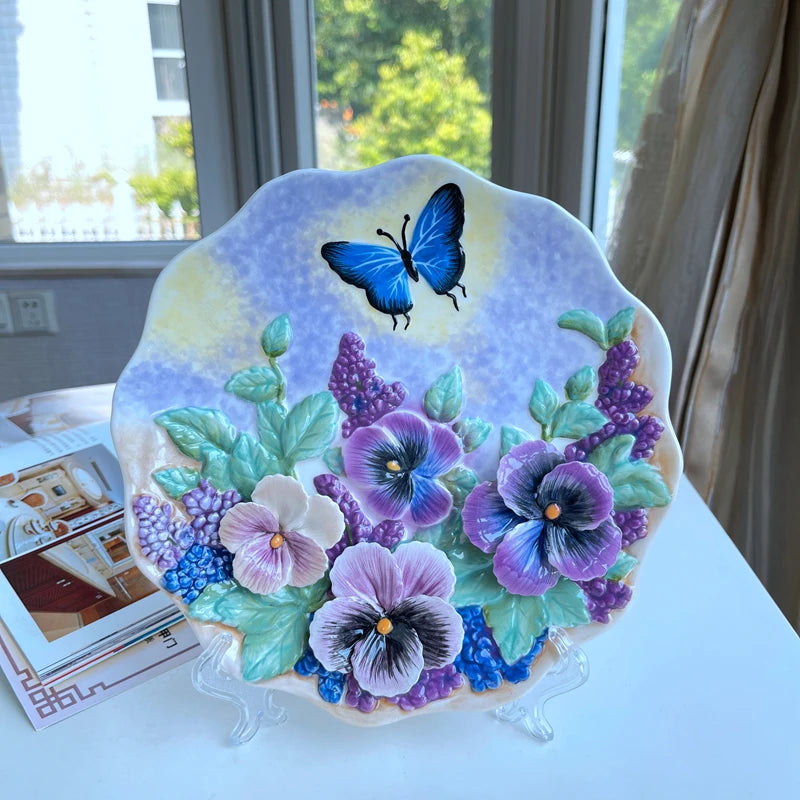 Keramik-Teeservice – 3D-Dekor-Design – Perfekt als Geschenk