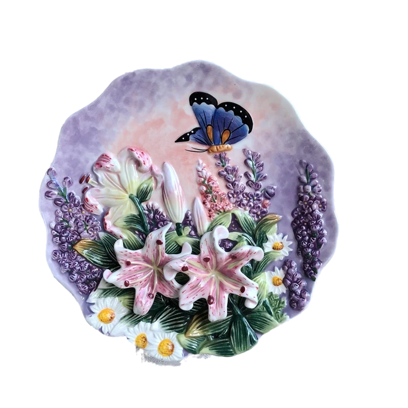 Keramik-Teeservice – 3D-Dekor-Design – Perfekt als Geschenk