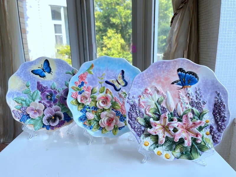 Keramik-Teeservice – 3D-Dekor-Design – Perfekt als Geschenk