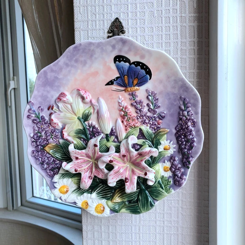 Keramik-Teeservice – 3D-Dekor-Design – Perfekt als Geschenk