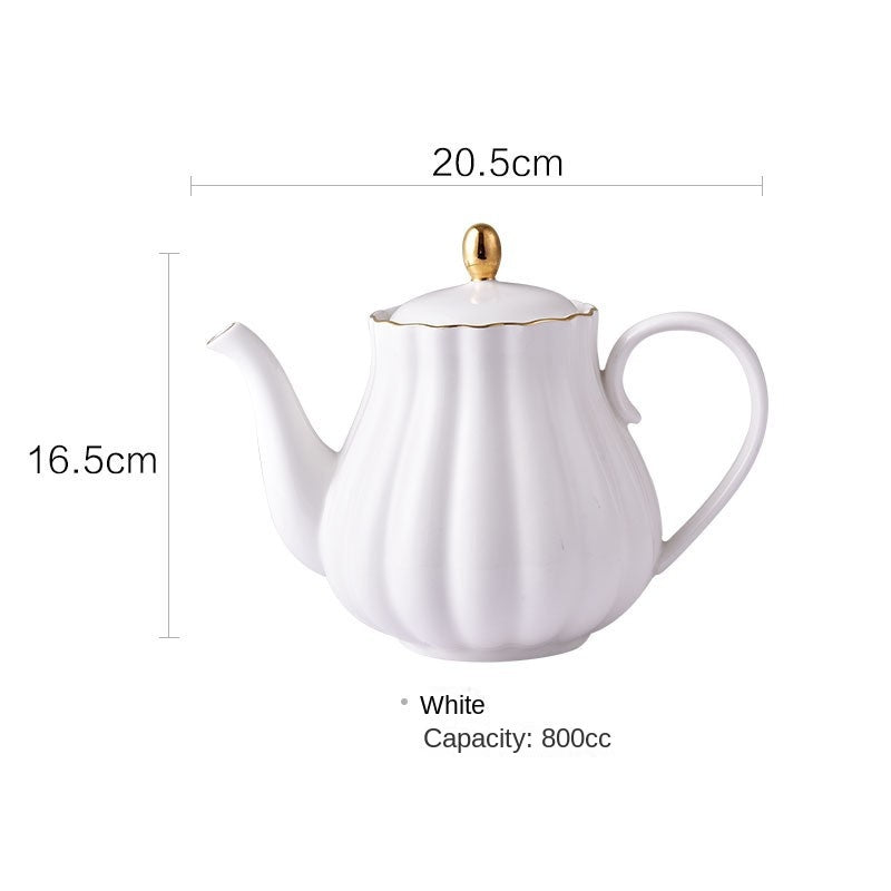 Keramik Teeservice – Britisches Design – 800cc mit Filter