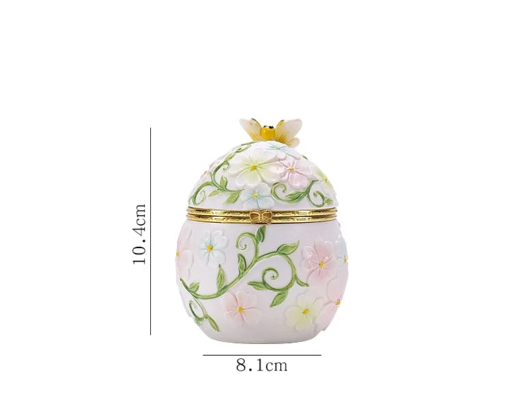 Keramik Vorratsdose – Handbemalt Umweltfreundlich