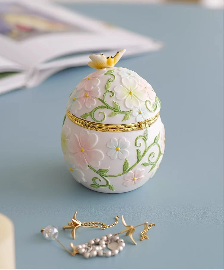 Keramik Vorratsdose – Handbemalt Umweltfreundlich