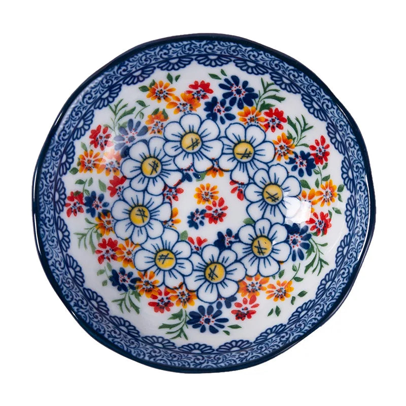 Keramikgeschirr Set – Boheme Blumenmuster – Verschiedene Grössen