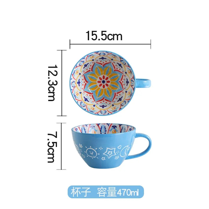 Keramikgeschirrset – Kreatives Design – Esszimmer Must-Have