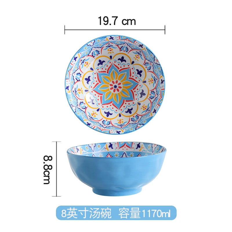 Keramikgeschirrset – Kreatives Design – Esszimmer Must-Have